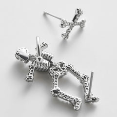 Bones & All Skeleton Earring Set