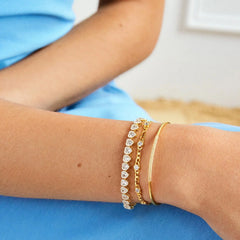 Kali Tennis Bracelet - Clear