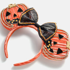 Disney Minnie Mouse Jack-O'-Lantern Ears Headband - Minnie Mouse Jack-O'-Lantern Ears