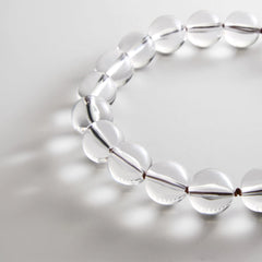 Jane Beaded Necklace - Clear/Brown