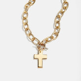 Priscilla Statement Cross Necklace - Classic Cross