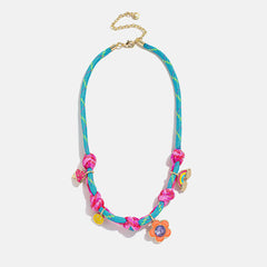 Knotty But Nice Kids Charm Necklace - Flower