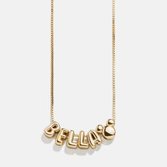 Disney Bubble Letter Custom Necklace