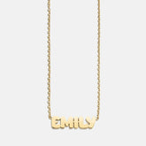 Kids’ Custom Nameplate Necklace - Balloon
