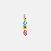Jeweled Cluster Charm - Bright Multi