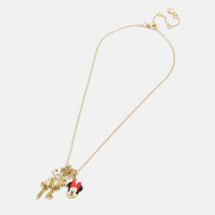 Disney Minnie Mouse Cluster Charm Necklace - Minnie Mouse