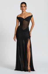 Alaia Maxi Dress - Black