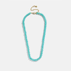 Bead-azzled Kids Necklace - Sky Blue