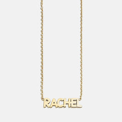 Kids’ Custom Nameplate Necklace - Classic