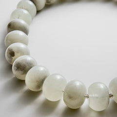 Joan Semi-Precious Necklace - Gray Quartz