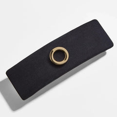 Initial Hair Barrette