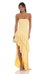 Rhea Ruffle Maxi Dress