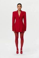 Suiting Blazer Mini Dress
