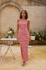 Breeze of Pink Maxi Dress Pink