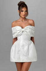 Raquel Mini Dress - Ivory