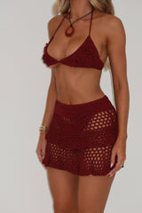 Leni-Mini-Skirt-Wine