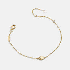 18K Gold Hamsa Bracelet - Hamsa