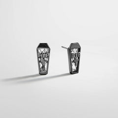 Coffin Stud Earrings - Coffin