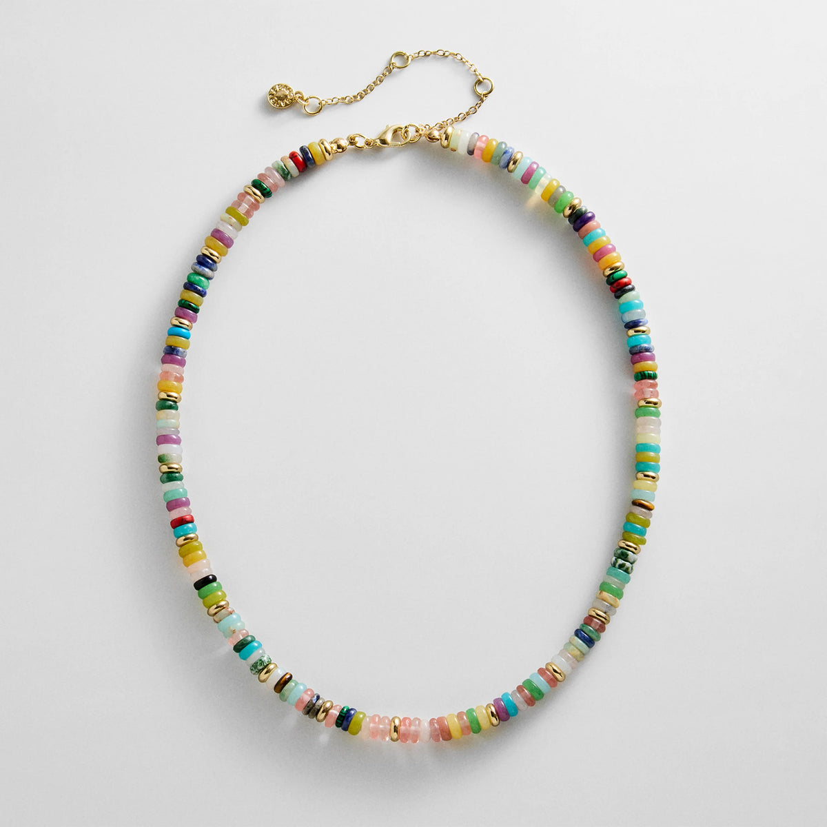 Amaris Semi-Precious Beaded Necklace - Multi
