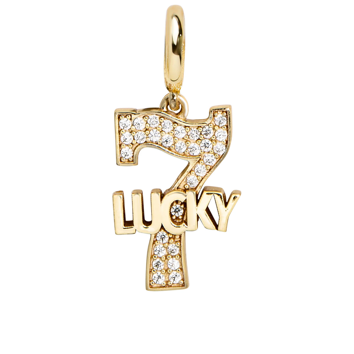 Luck Cluster Charm - Lucky Seven