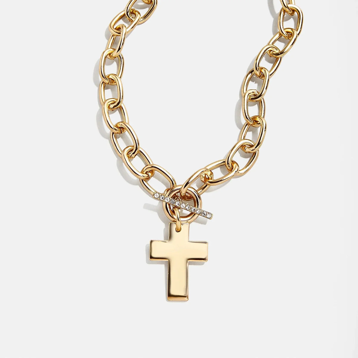 Priscilla Statement Cross Necklace - Classic Cross