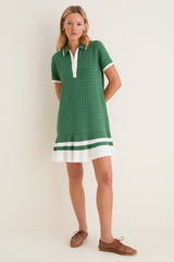 Mountain View May Sweater Polo Dress