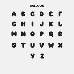 Kids’ Custom Nameplate Necklace - Balloon