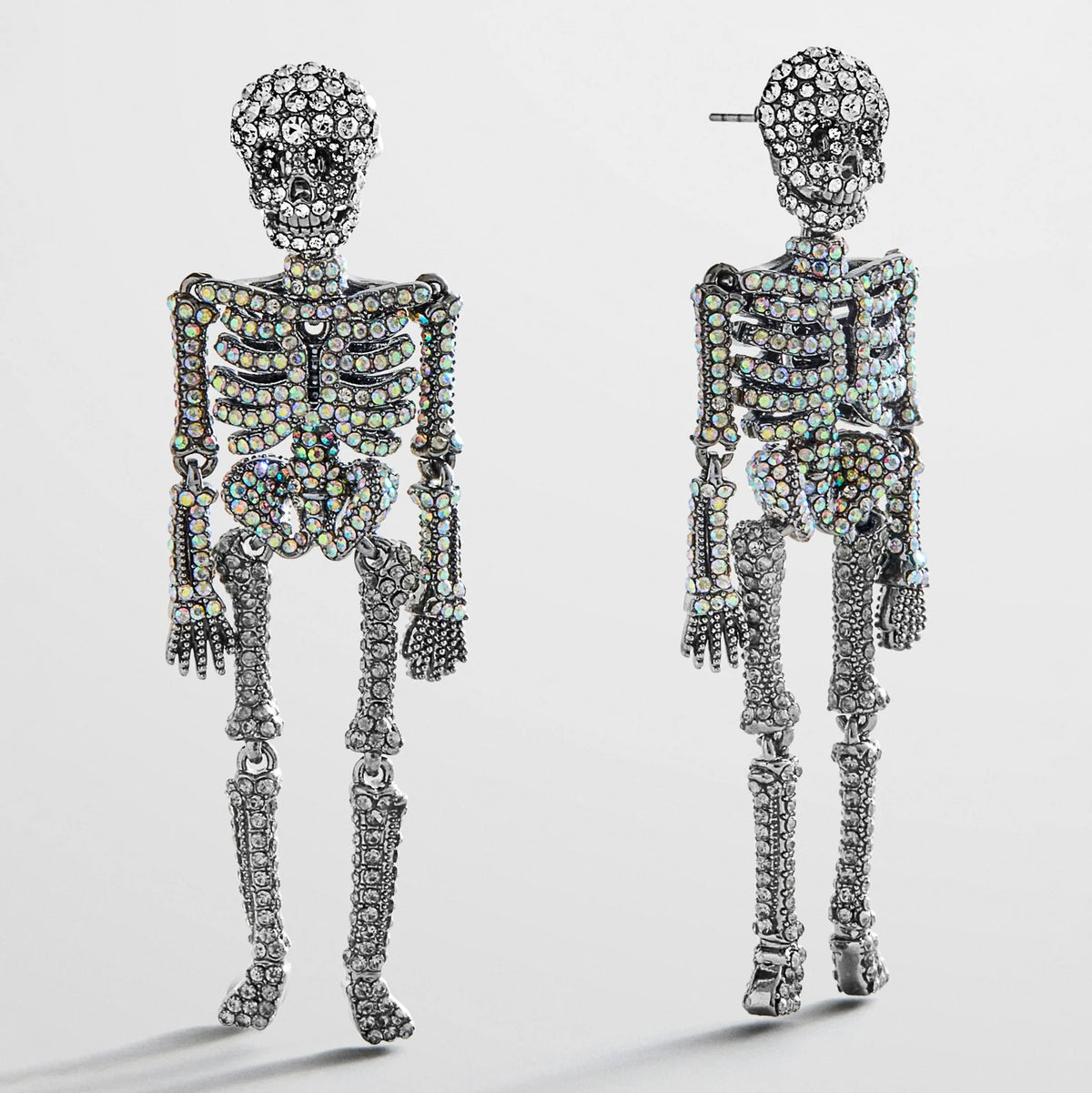 Bone-A-Fide Hottie Earrings - Black/Iridescent