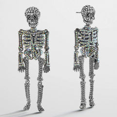 Bone-A-Fide Hottie Earrings - Black/Iridescent