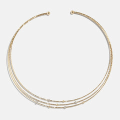 Jordyn Collar Necklace - Layered Collar Necklace