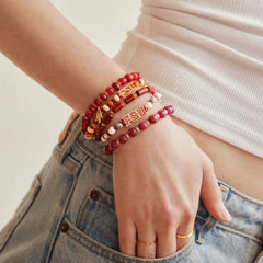 Florida State University Beaded Bracelet Set - Florida State University