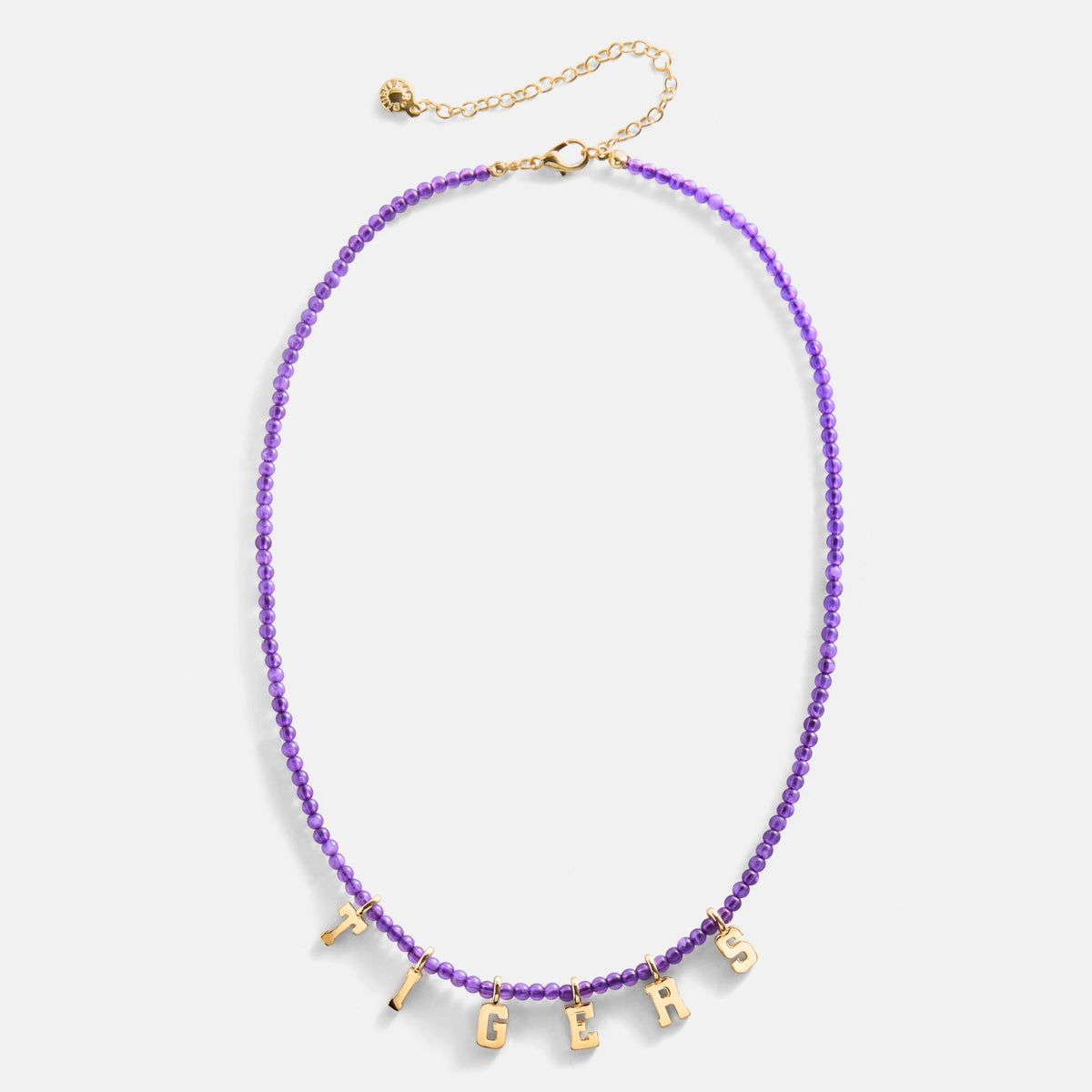 Louisiana State University Delicate Beaded Necklace - Louisiana State University