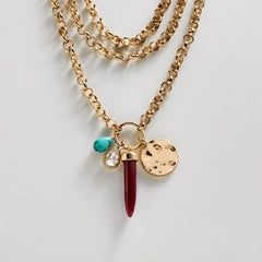Maeve Layered Necklace - Gold