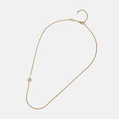 18K Gold Asymmetrical Star of David Necklace - Star of David