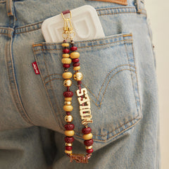 Florida State University Beaded Bandana Phone Charm - Florida State University