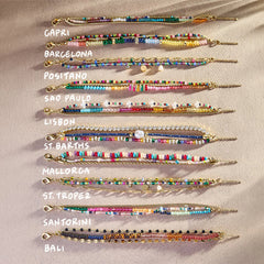 Rowan Semi-Precious Layered Bracelet - Barcelona