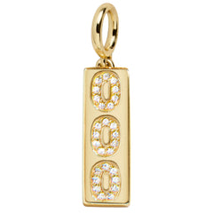Angel Number Cluster Charm - 000
