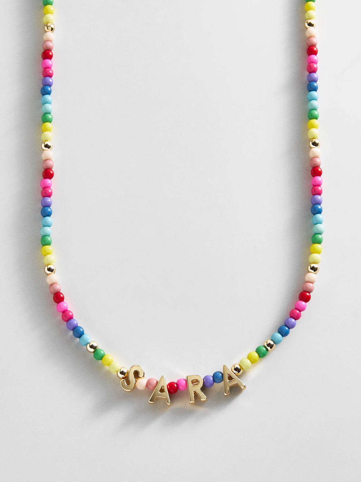 Bead Mine Kids’ Custom Name Necklace - Multi