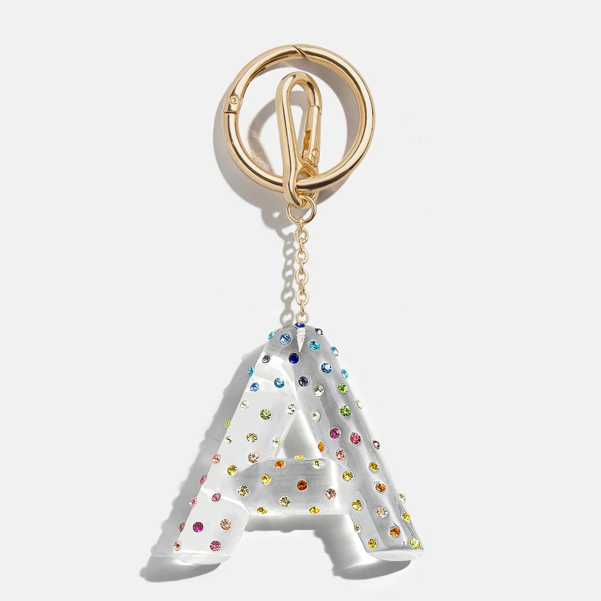 Confetti Initial Bag Charm - Multi