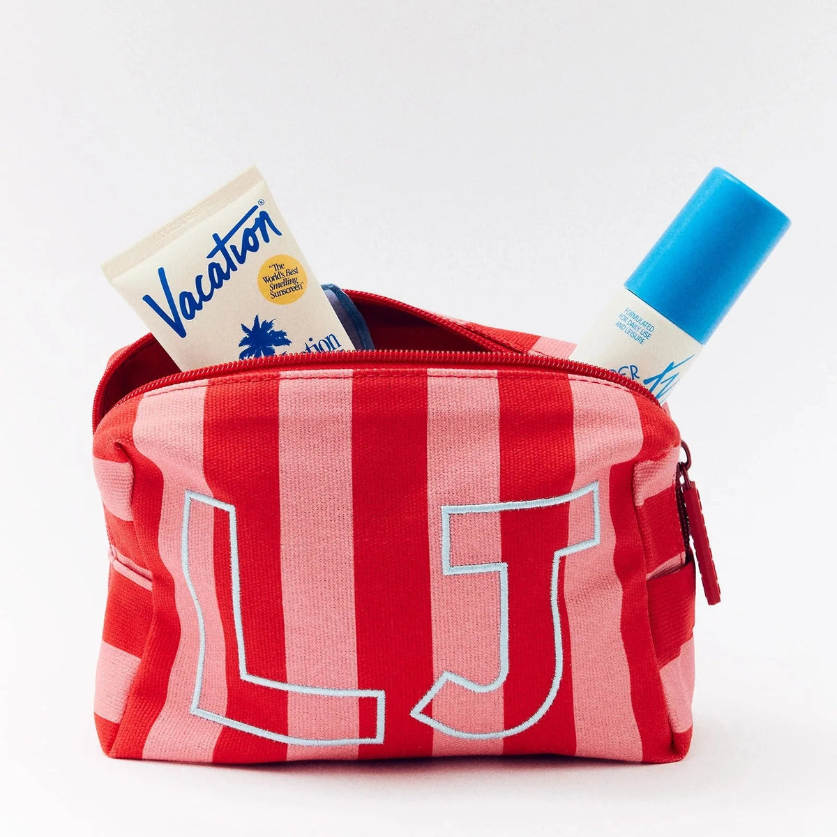 Striped Take It Away Custom Storage Pouch - Custom Cabana