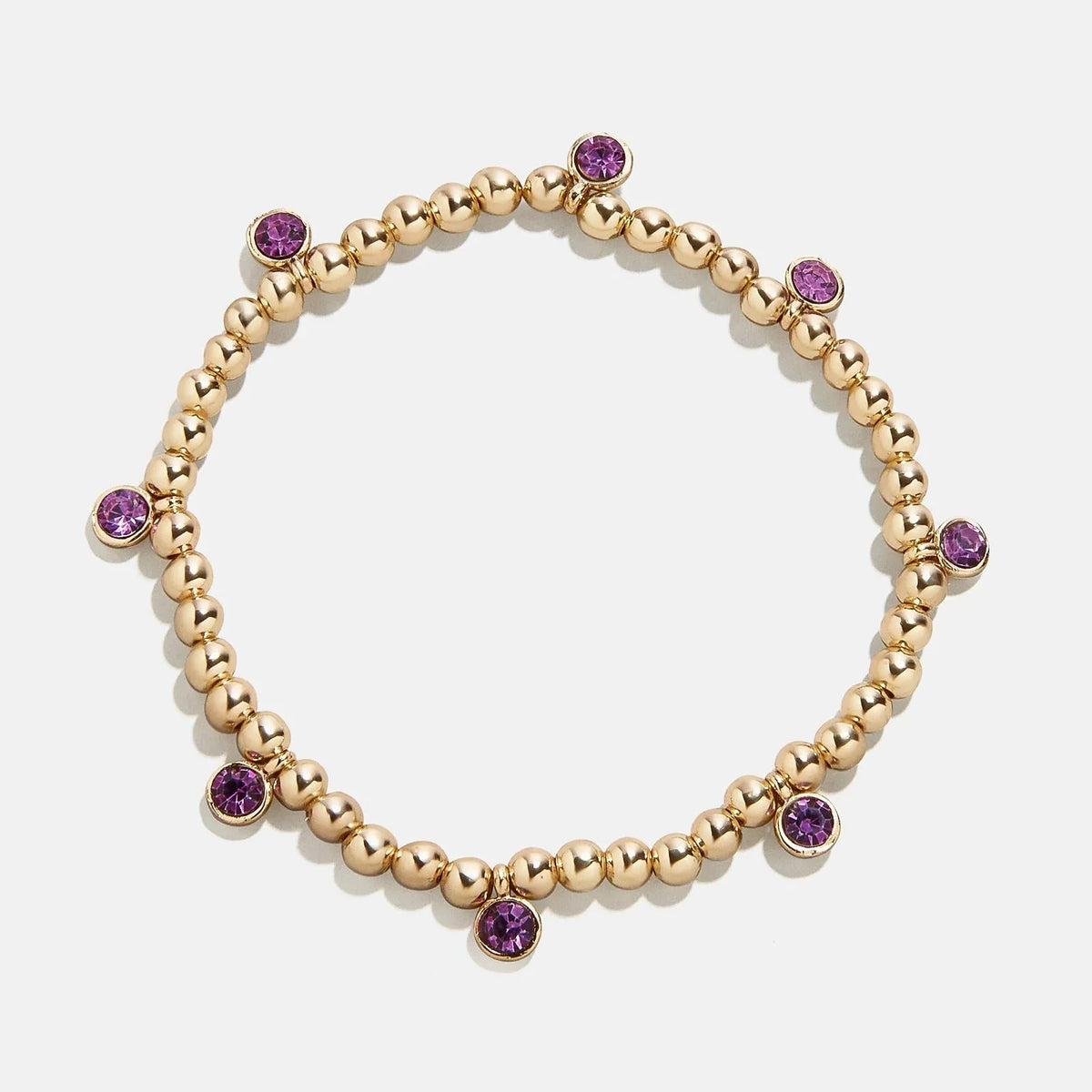 Birthstone Pisa Bracelet - Amethyst