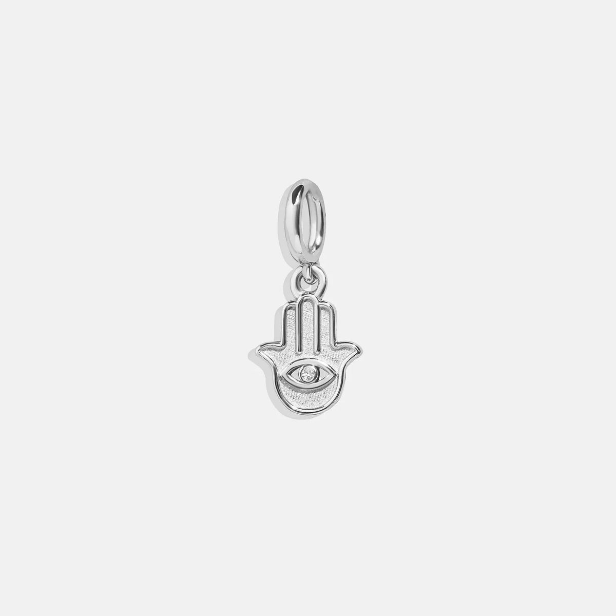 Hamsa Silver Cluster Charm - Hamsa