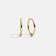 Verbena 18K Gold Earrings - 15MM