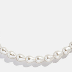 Ondine Pearl Collar Necklace - Pearl