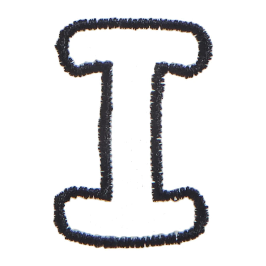 I - Bubble Letter