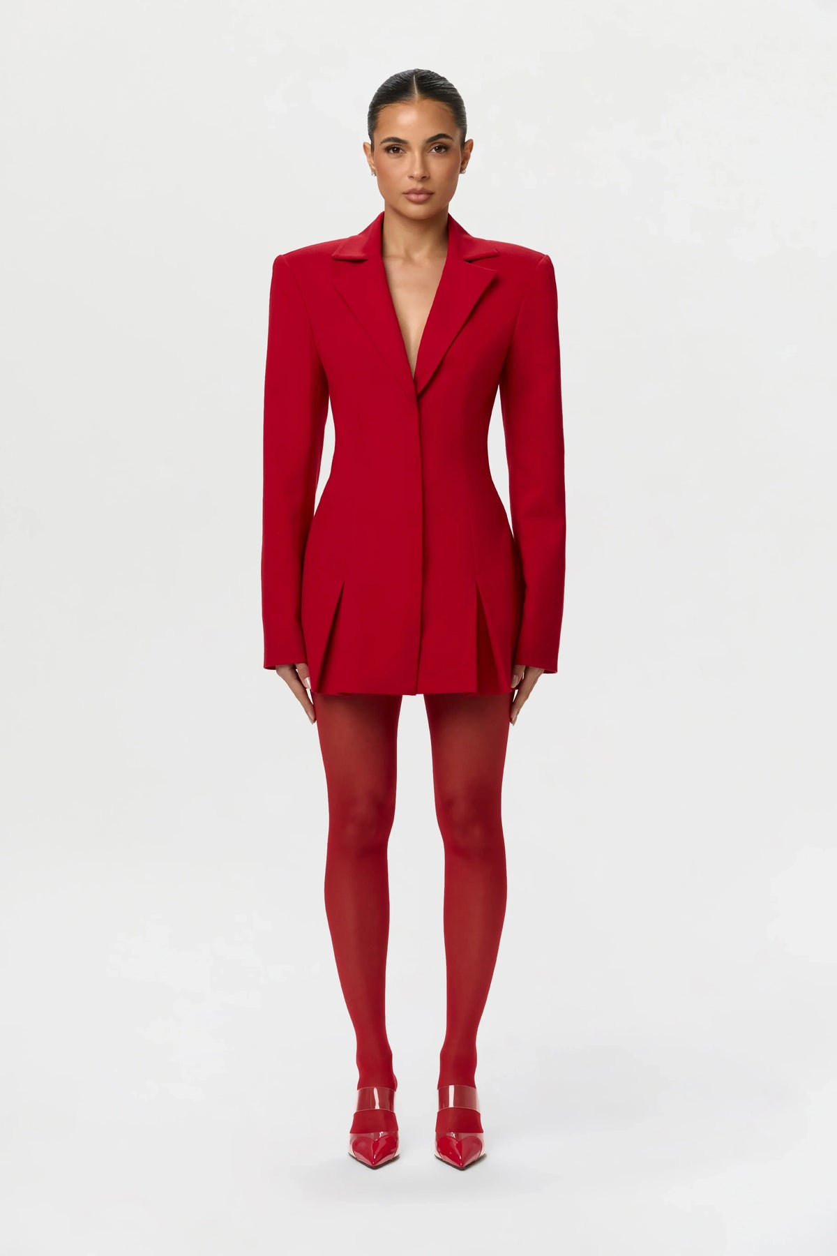 Suiting Blazer Mini Dress