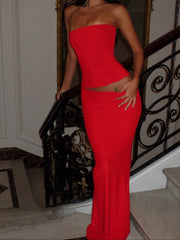 Catala-Skirt-Red