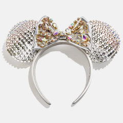 Disney Minnie Mouse Crystal Silver Ears Headband - Minnie Mouse Crystal Silver Ears