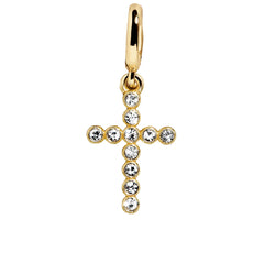 Faith Cluster Charm - Bezel Cross