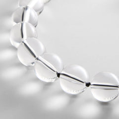 Jane Beaded Necklace - Clear/Black